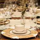 Aparelho de Jantar e Chá 30 Peças Unni Brisa