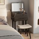 Penteadeira Zenn com Espelho LED e Madeira Maciça – Seu Cantinho de Beleza Premium