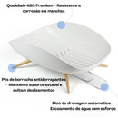 Carrotez – Escorredor de Louças com Bandeja Drenante e Bico Giratório