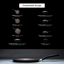 Jogo de Panelas Brinox Ceramic Life 8 Peças – Antiaderente Cerâmico Smart Plus Preto