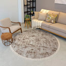 Tapete Dubai 1,50x1,50 Redondo Antiderrapante Moderno Misto