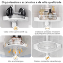 Organizador de Canto Giratório 360° - 4 Níveis